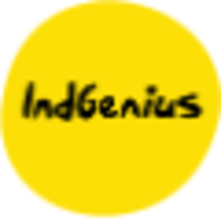 IndGenius logo, IndGenius contact details