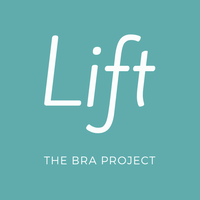 Lift: the bra project logo, Lift: the bra project contact details