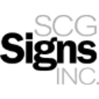 SCG Signs, Inc. logo, SCG Signs, Inc. contact details