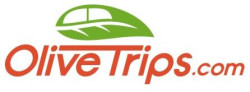 OliveTrips logo, OliveTrips contact details