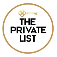 The Private List logo, The Private List contact details