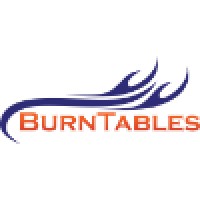 BurnTables logo, BurnTables contact details