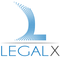 Legal X logo, Legal X contact details