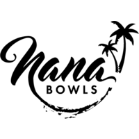 NanaBowls logo, NanaBowls contact details