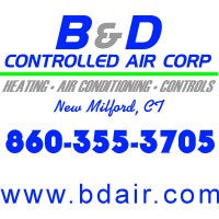 B&D Controlled Air Corporation logo, B&D Controlled Air Corporation contact details