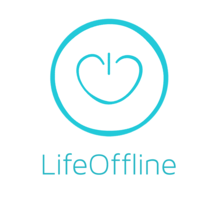 LifeOffline logo, LifeOffline contact details