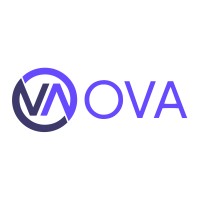 OVA.Work logo, OVA.Work contact details