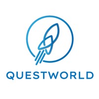 QuestWorld logo, QuestWorld contact details