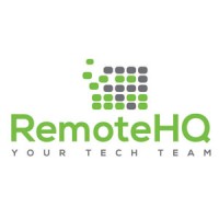 RemoteHQ logo, RemoteHQ contact details