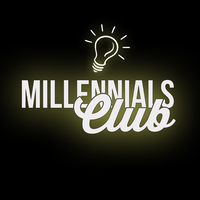 The Millennials Club logo, The Millennials Club contact details