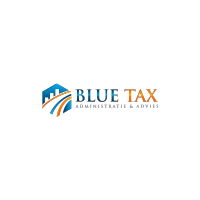 Blue Tax logo, Blue Tax contact details