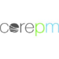 CorePM logo, CorePM contact details