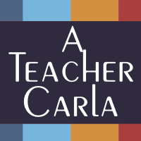 A Teacher Carla logo, A Teacher Carla contact details