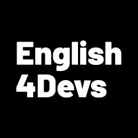 English4devs logo, English4devs contact details