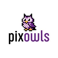 Pixowls logo, Pixowls contact details