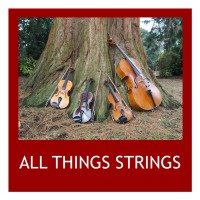 All Things Strings logo, All Things Strings contact details