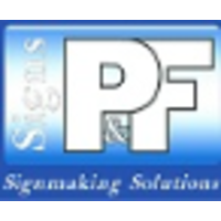 PF Signs logo, PF Signs contact details