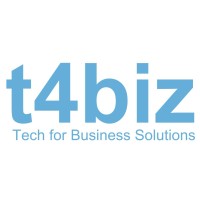 T4BIZ logo, T4BIZ contact details