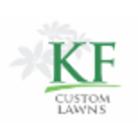 KF Custom Lawns logo, KF Custom Lawns contact details