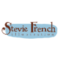 Stevie French illustration logo, Stevie French illustration contact details