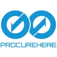 Procurehere logo, Procurehere contact details