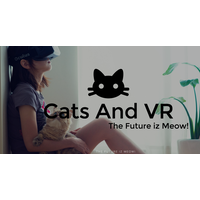 CatsAndVR logo, CatsAndVR contact details