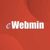 eWebmin logo, eWebmin contact details