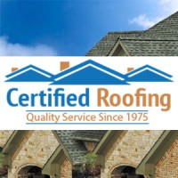 Certified Roofing logo, Certified Roofing contact details