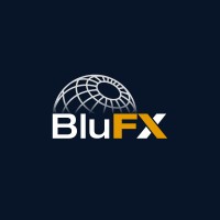 BluFX logo, BluFX contact details