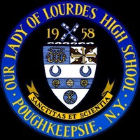 Our Lady of Lourdes High School logo, Our Lady of Lourdes High School contact details