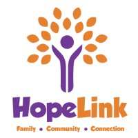 The HopeLink logo, The HopeLink contact details