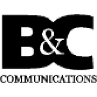 B & C Communications logo, B & C Communications contact details