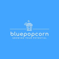 bluepopcorn logo, bluepopcorn contact details