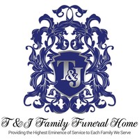 T and J Family Funeral Home logo, T and J Family Funeral Home contact details
