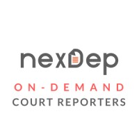 Nexdep On-Demand Court Reporters logo, Nexdep On-Demand Court Reporters contact details