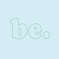 be. logo, be. contact details