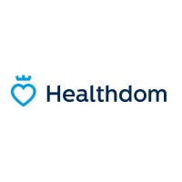 Healthdom logo, Healthdom contact details