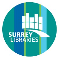 Surrey Libraries logo, Surrey Libraries contact details