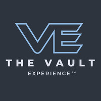 The Vault Experience logo, The Vault Experience contact details