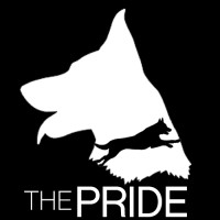 The Pride logo, The Pride contact details