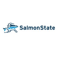 SalmonState logo, SalmonState contact details