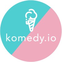 Komedy.io logo, Komedy.io contact details