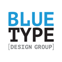 BlueType DG logo, BlueType DG contact details