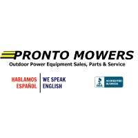 Pronto Mowers logo, Pronto Mowers contact details