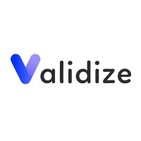 Validize logo, Validize contact details