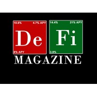 DeFi Magazine logo, DeFi Magazine contact details