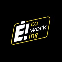 É! Coworking logo, É! Coworking contact details