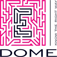 E - DOME logo, E - DOME contact details