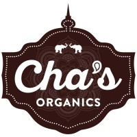 Cha's Organics logo, Cha's Organics contact details