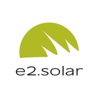 E2 Solar logo, E2 Solar contact details